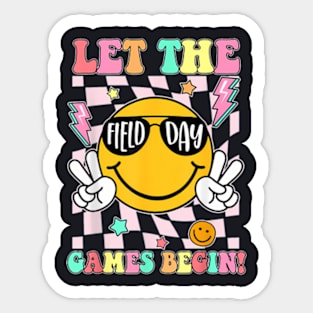 Field Day Let The Games Begin 2024 Kids Boys Girls Teachers Sticker